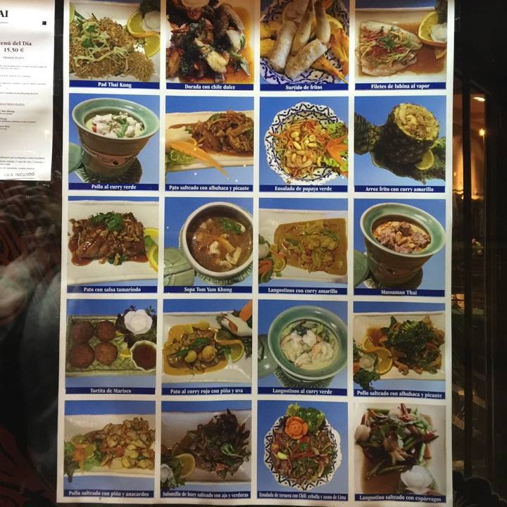 Platos de la carta - Royal Thai