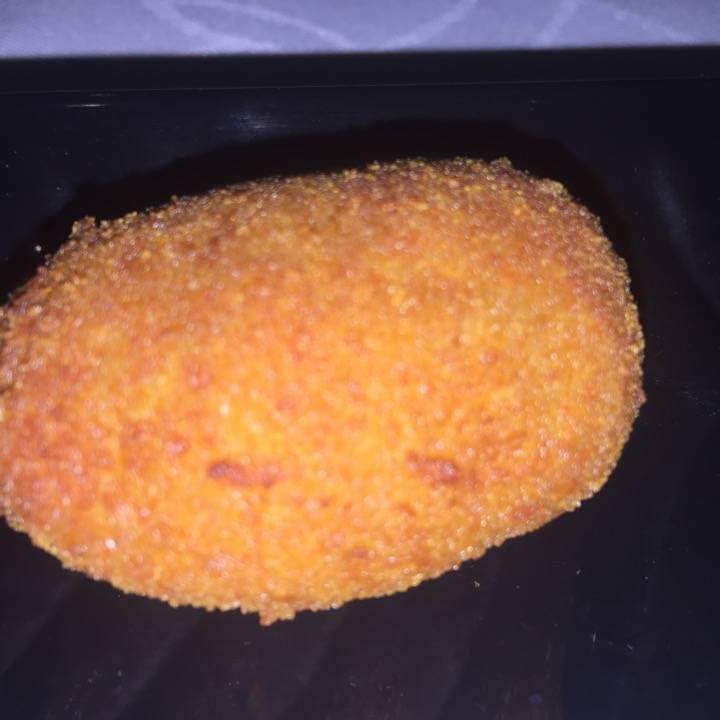 Croqueta de cecina y queso gamoneo - El Padre